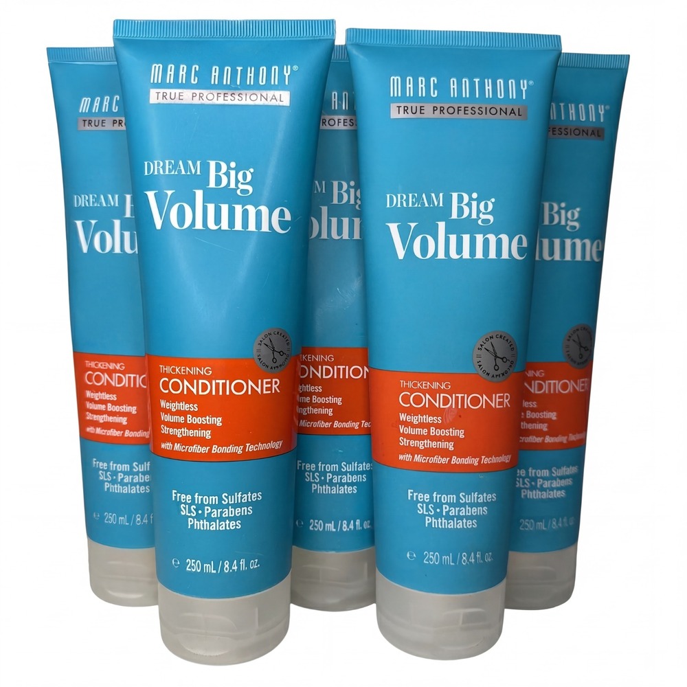5 Pack Marc Anthony Dream Big Volume Thickening Volumizing Conditioner 8.4 fl oz